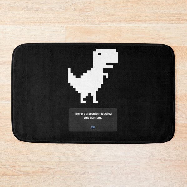 Item preview, Problem Loading Content - Dinosaur - Black and white designed and sold by TishCO.