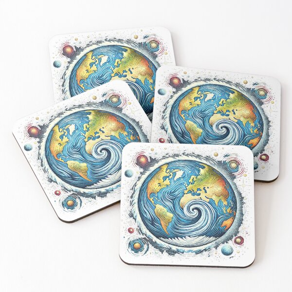Item preview, flat earth designed and sold by supersanko.