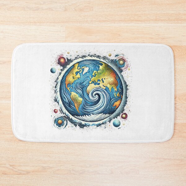 Item preview, flat earth designed and sold by supersanko.