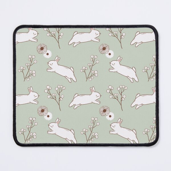 Item preview, Bunnies and Flowers Bold designed and sold by CatsandChaos.