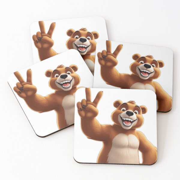 Item preview, happy bear designed and sold by DreamShopNow.