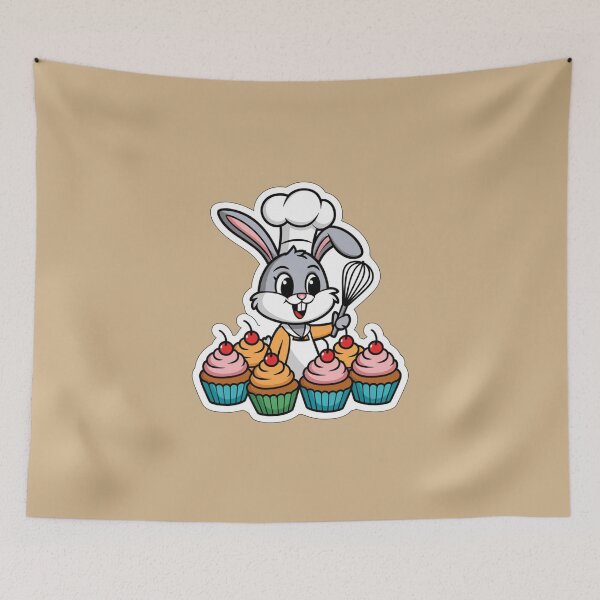 Item preview, Bunnies with Cup Cakes designed and sold by Peter Stawicki.