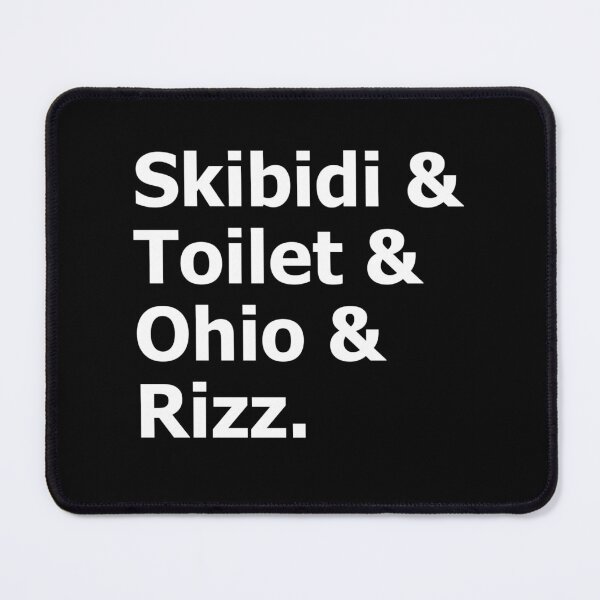 Item preview, Skibidi Toilet Ohio Rizz Trendy Mashup Meme Lover designed and sold by The Junto Shop.