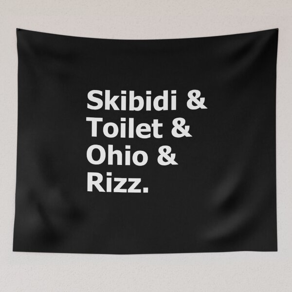 Item preview, Skibidi Toilet Ohio Rizz Trendy Mashup Meme Lover  designed and sold by The Junto Shop.