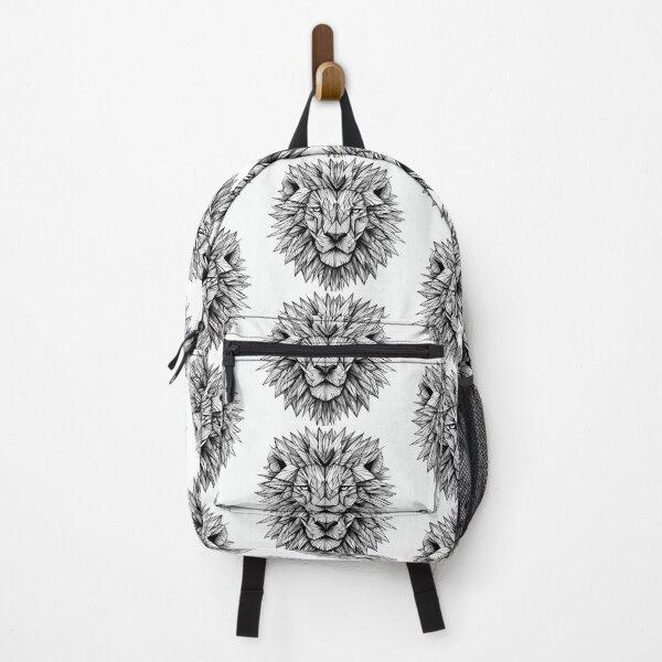 Item preview, Geometric Lion: Bold Fine-Line Majesty designed and sold by Desireehaz.