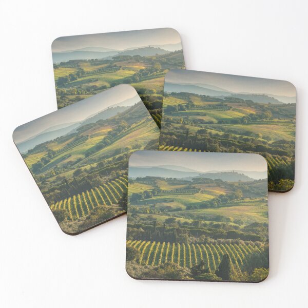 Item preview, Landscape of the Morellino di Scansano vineyards designed and sold by Stefano Orazzini.