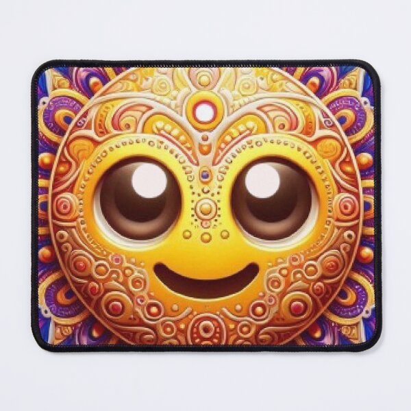 Item preview, emoji mandala with different expressions with bright colors designed and sold by Anime9122.