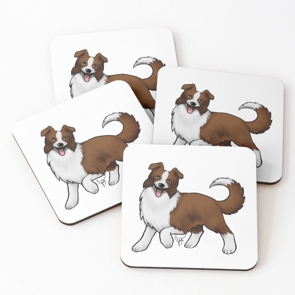Item preview, Dog - Border Collie - Brown designed and sold by Jennifer Stolzer.