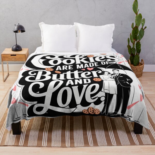 Item preview, Cookies are made with butter and love designed and sold by P2Genies.