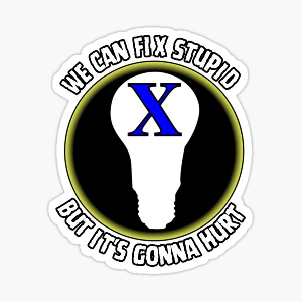Item preview, Fixing Stupid  designed and sold by GenXThinks.