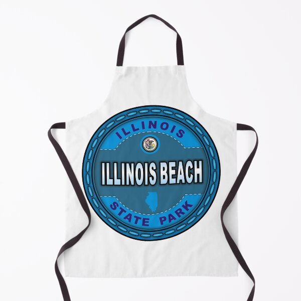 Item preview, Illinois Beach Illinois State Park stitching effect designed and sold by studioss76.