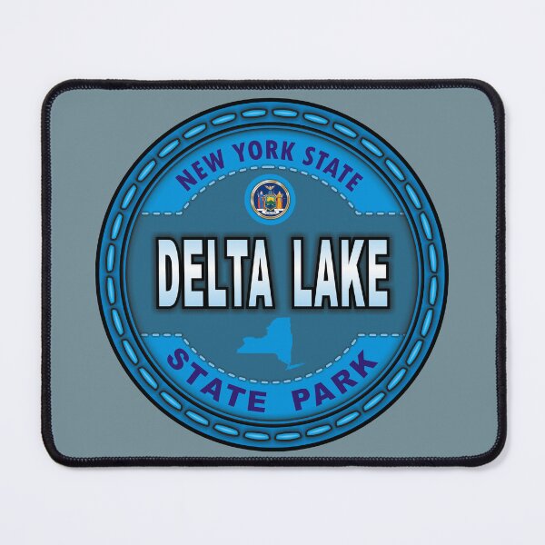 Item preview, Delta Lake State Park New York stitching effect designed and sold by studioss76.