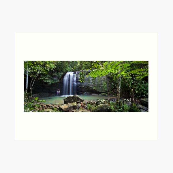 Buderim Falls - Sunshine Coast Art Print