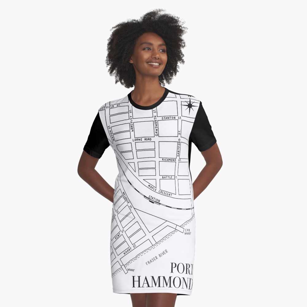 Item preview, Graphic T-Shirt Dress designed and sold by MapleRidgeMus.