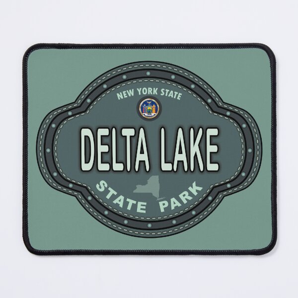 Item preview, Delta Lake State Park New York stitching effect designed and sold by studioss76.