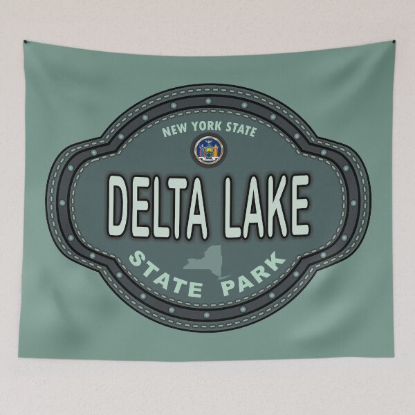 Item preview, Delta Lake State Park New York stitching effect designed and sold by studioss76.