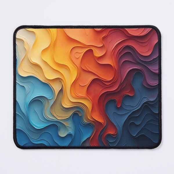 Item preview, Vibrant Gradient Topography Art designed and sold by RobertHun.
