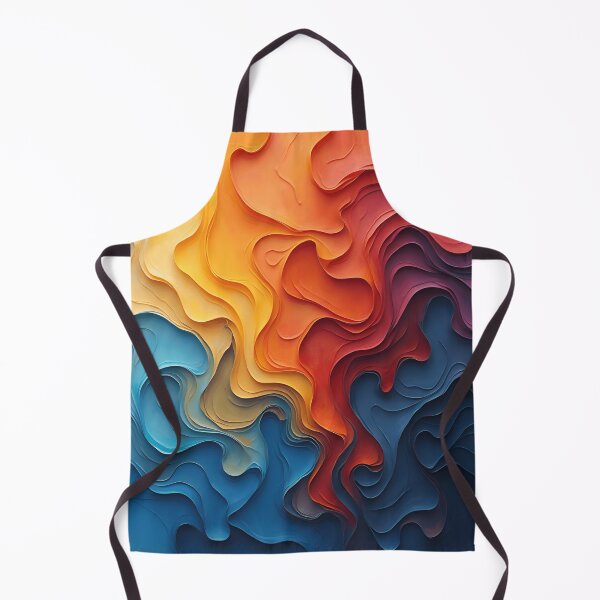 Item preview, Vibrant Gradient Topography Art designed and sold by RobertHun.