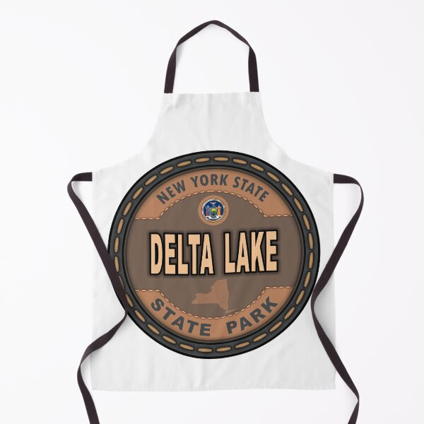 Item preview, Delta Lake State Park New York State stitching effect designed and sold by studioss76.