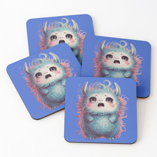 Item preview, A Cute Baby Blue Monster designed and sold by NiRia Spot.