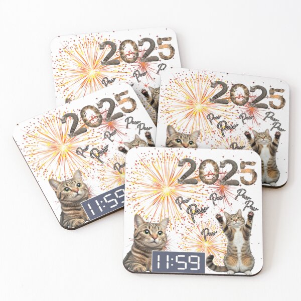 Item preview, Cat newyear 2025_White designed and sold by oceanisea.