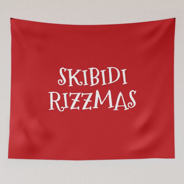 Item preview, Skibidi Rizzmas Hilarious Holiday designed and sold by The Junto Shop.