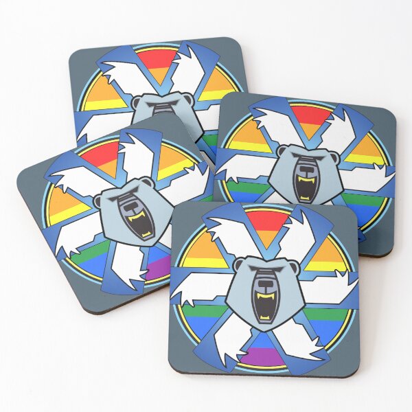 Item preview, Battletech Mechwarrior Clan Ghost Bear Pride Emblem LGBTQIA+  designed and sold by TheBritishGeek.