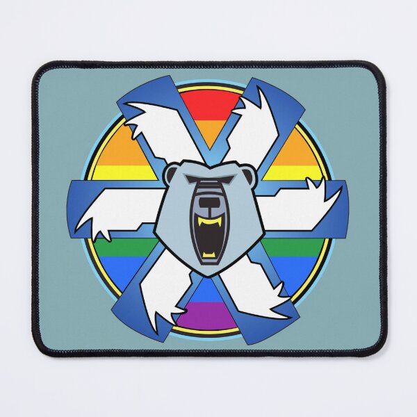 Item preview, Battletech Mechwarrior Clan Ghost Bear Pride Emblem LGBTQIA+  designed and sold by TheBritishGeek.