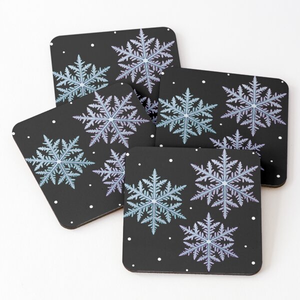 Item preview, Three frozen snowflakes glowing in the dark designed and sold by Topmel.