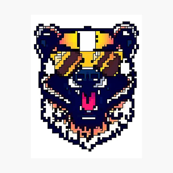 Item preview, Pixel Honeybadger designed and sold by NaturePixel.