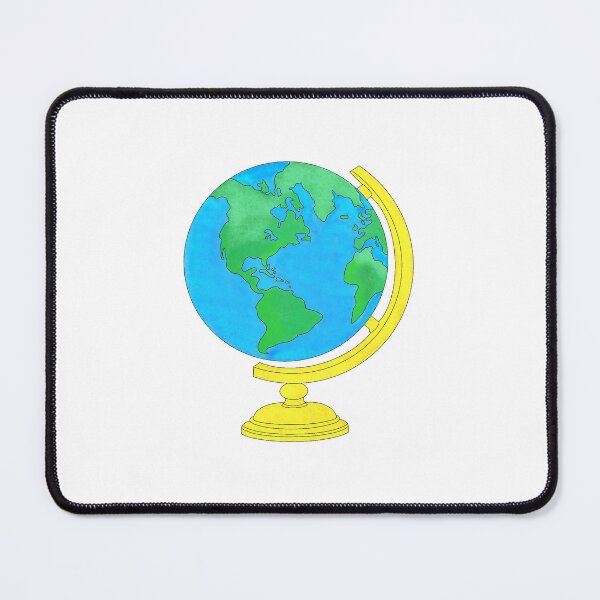 Item preview, Watercolor globe designed and sold by BriannaC42.