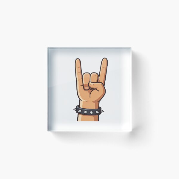 Item preview, Rock n Roll Sticker designed and sold by zombiemama.