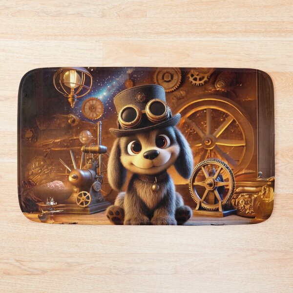 Item preview, Steampunk Labmaraner designed and sold by Sillytoe.