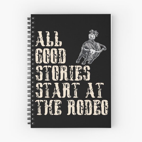Item preview,  All Good Stories Start At The Rodeo - Rodeo Cowboy Cowgirl Player  designed and sold by Smix Pixels.