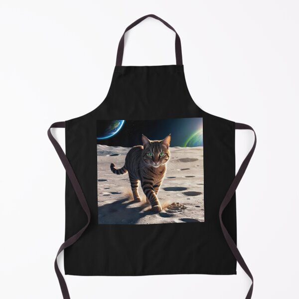 Item preview, Celestial Cat: My Feline Friend on the Moon designed and sold by Chippychips1.
