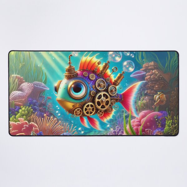 Item preview, Steampunk Labout’s Fairy Wrasse designed and sold by Sillytoe.