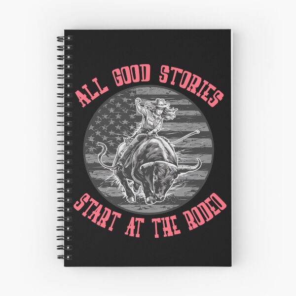 Item preview, All Good Stories Start At The Rodeo - Rodeo Cowboy Cowgirl Player  designed and sold by Smix Pixels.