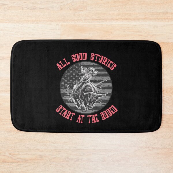 Item preview, All Good Stories Start At The Rodeo - Rodeo Cowboy Cowgirl Player  designed and sold by Smix Pixels.
