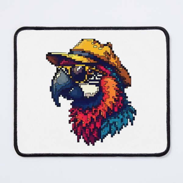 Item preview, Pixel Squawk: The Colorful Parrot designed and sold by NaturePixel.