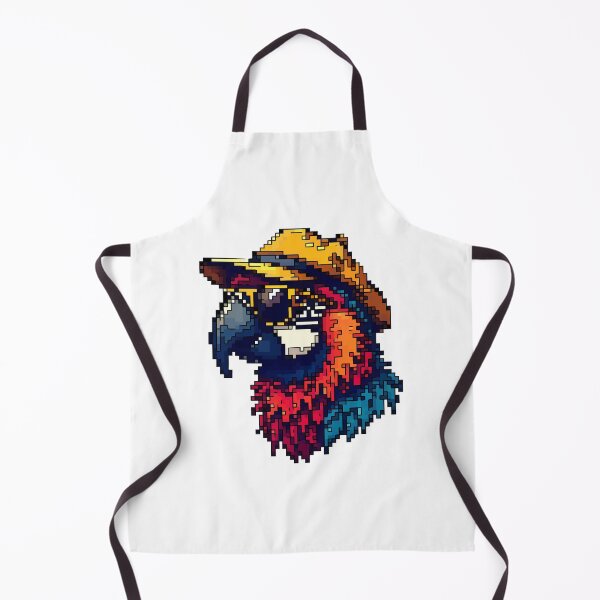 Item preview, Pixel Squawk: The Colorful Parrot designed and sold by NaturePixel.