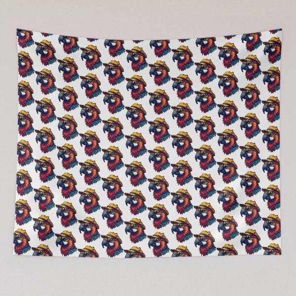 Item preview, Pixel Squawk: The Colorful Parrot designed and sold by NaturePixel.