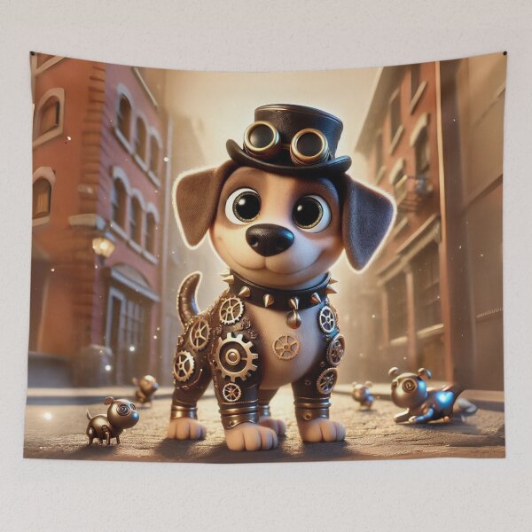 Item preview, Steampunk Labrabull designed and sold by Sillytoe.