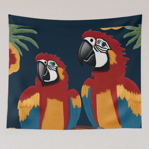 Item preview, Tropical Bird Scarlet Macaw designed and sold by Ciervo Primavera.