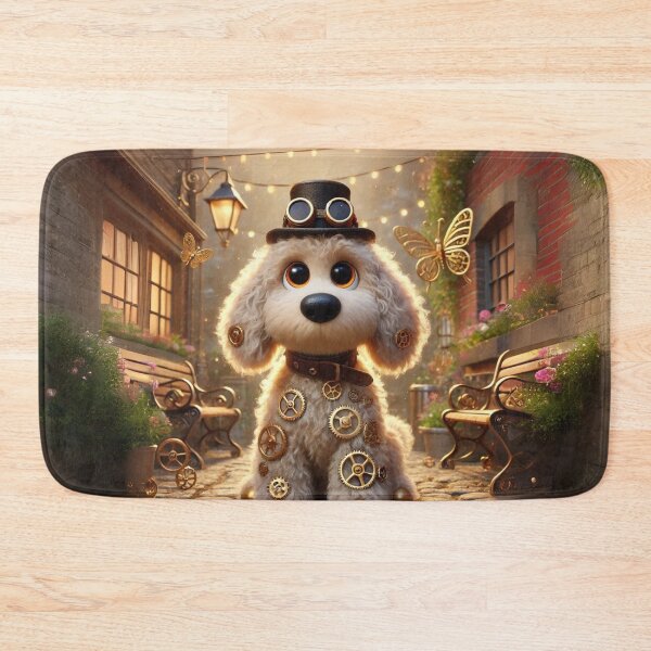 Item preview, Steampunk Labradoodle designed and sold by Sillytoe.