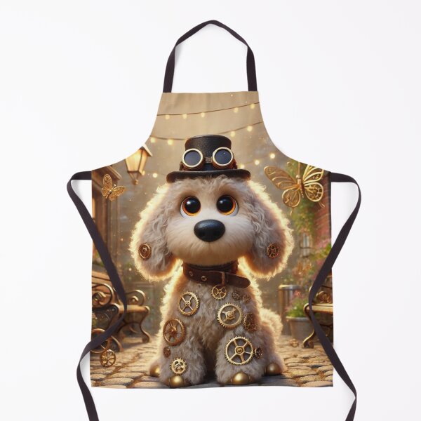 Item preview, Steampunk Labradoodle designed and sold by Sillytoe.
