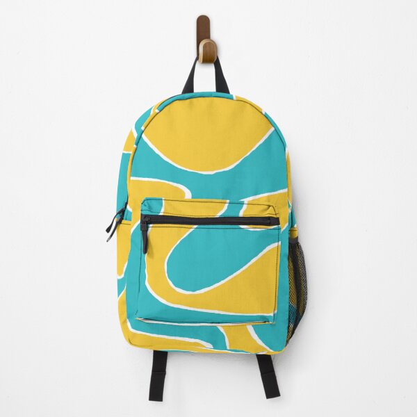 Item preview, Ebb and Flow 2 in Turquoise and Yellow designed and sold by LAEC-Shop.