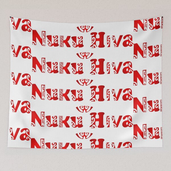 Item preview, Nuku Hiva (red) designed and sold by Nesian-Tahiti.