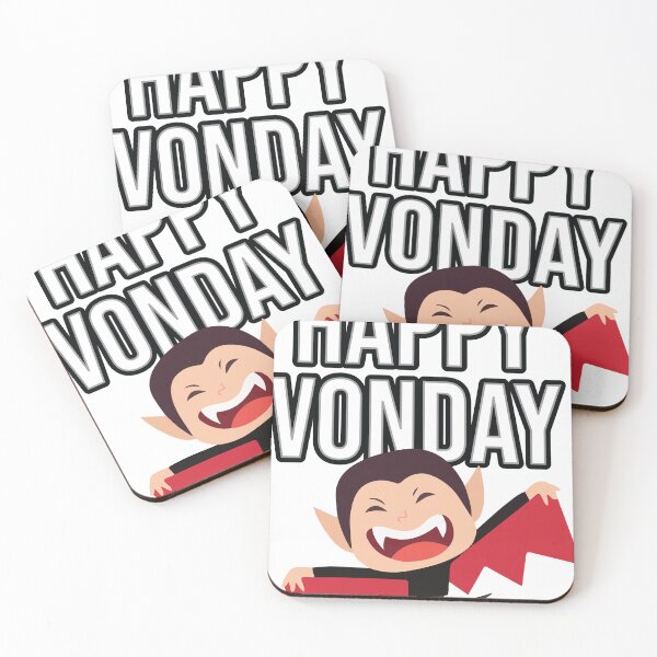 Item preview, Happy Vonday (Monday) designed and sold by metalcharisma.