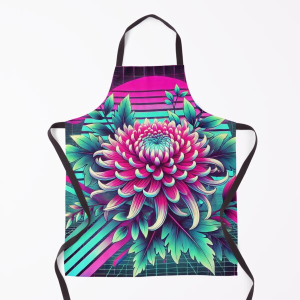 Item preview, Retro Spider Chrysanthemum - 80s Neon Trapper Keeper designed and sold by PlasticAuto.