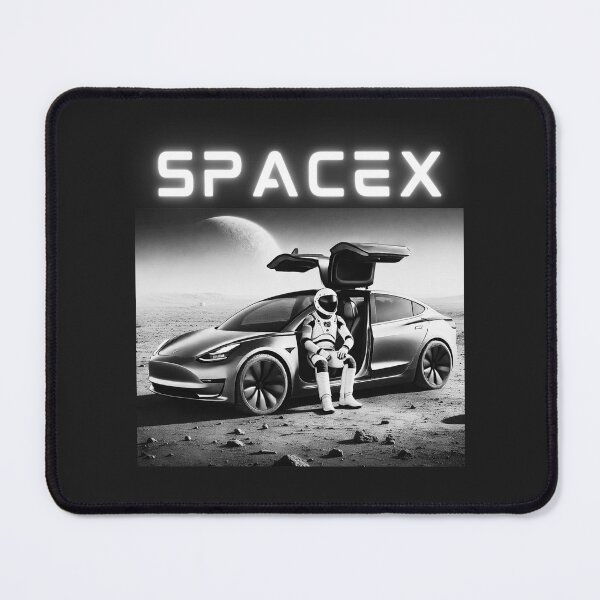 Item preview, Spacex logo designed and sold by TEEJAMBOREE.